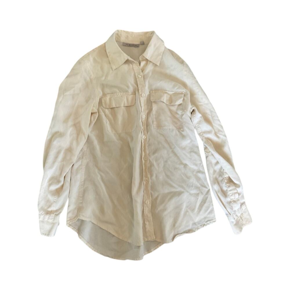 New Nexx York Button Down Silk Blouse Size: S